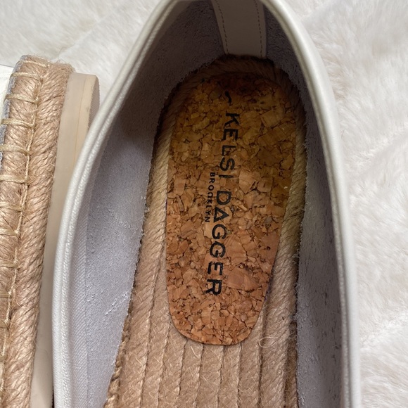 NEW Kelsi Dagger Juniper Fox Espadrille in WHITE - size 6 - Picture 5 of 6